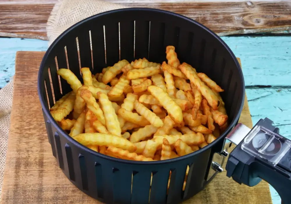 Idealna temperatura do smażenia frytek we frytkownicy, uniknij błędów